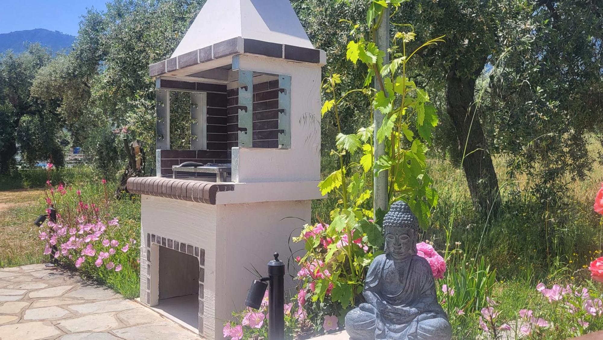 Ioannis Houses - Gemuetliches Ferienhaus Im Olivenhain 스칼라 포타미아스 객실 사진