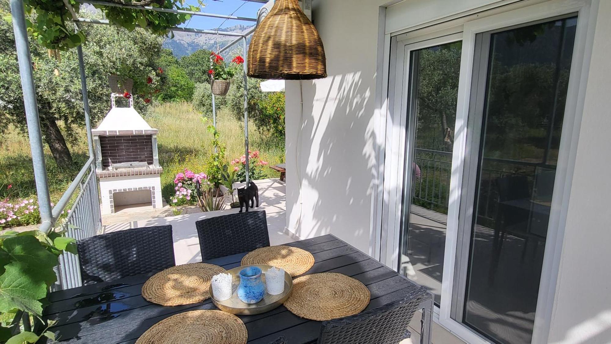 Ioannis Houses - Gemuetliches Ferienhaus Im Olivenhain 스칼라 포타미아스 객실 사진