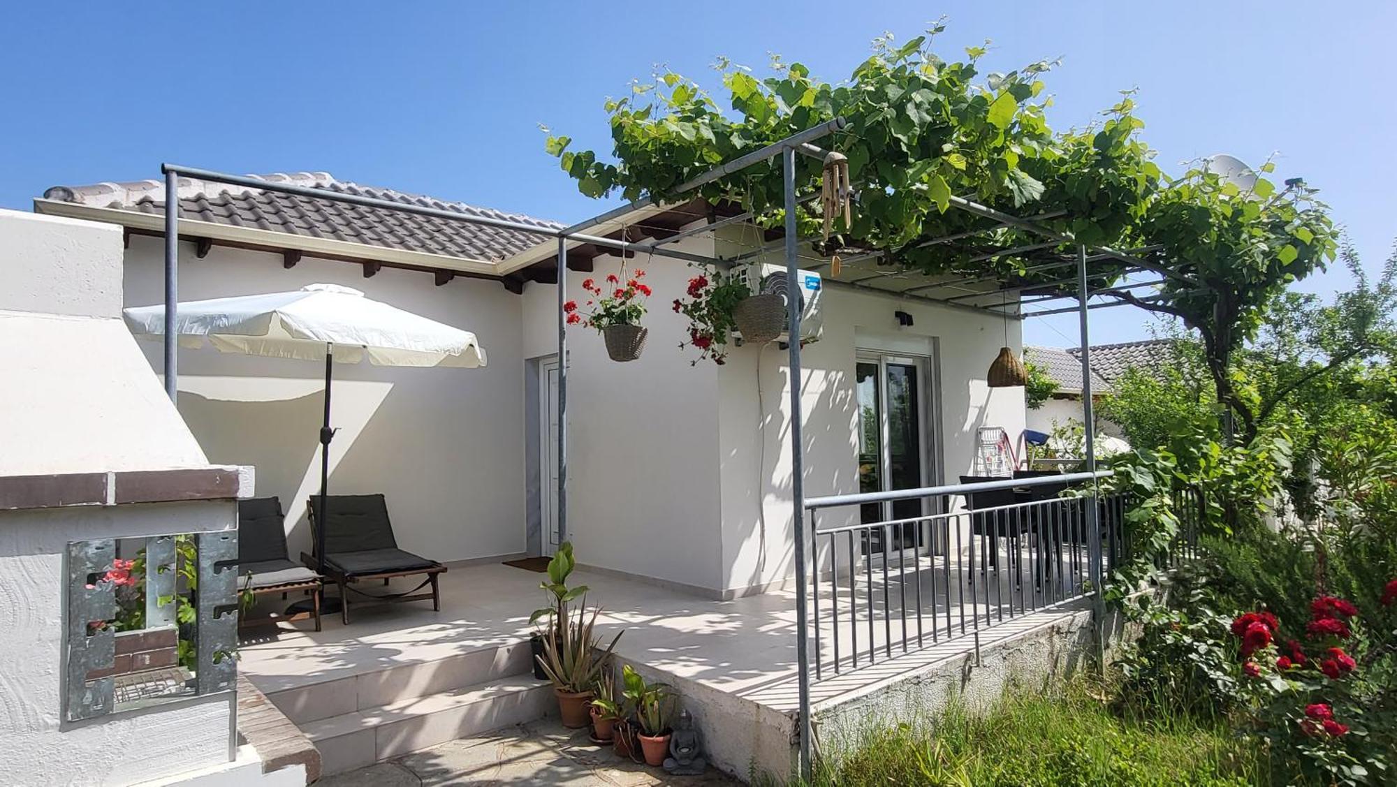 Ioannis Houses - Gemuetliches Ferienhaus Im Olivenhain 스칼라 포타미아스 객실 사진
